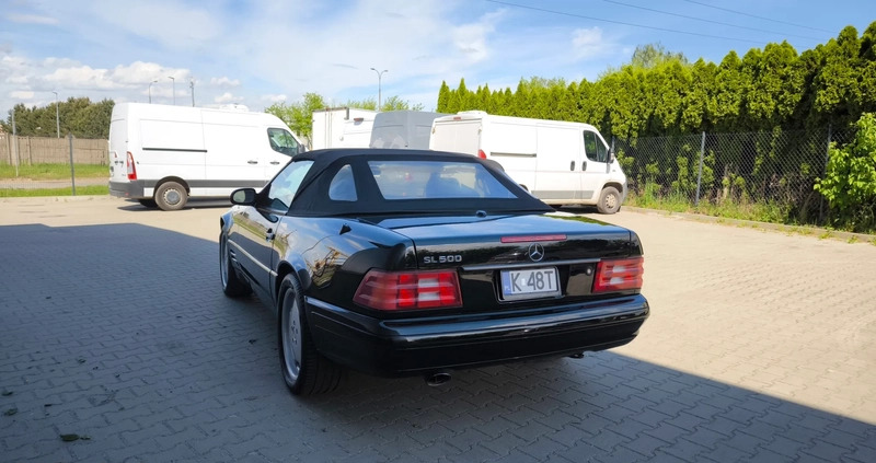 Mercedes-Benz SL cena 92900 przebieg: 117000, rok produkcji 2000 z Kraków małe 781